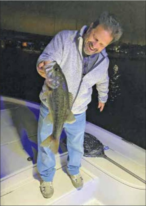 Large Mouth Bass Fishing on Lake Conroe